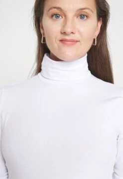 Anna Field Longsleeve - White -Anna Field Fashion Verkoop 036b505d6a644a5187becd14943c3b1d