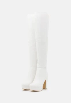 Anna Field Overknee Laarzen - White -Anna Field Fashion Verkoop 0787991cf3de4493bae540771d91993c
