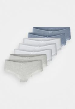 Anna Field 7 Pack - Slip - Blue/Grey/White -Anna Field Fashion Verkoop 0b034709d4404041b97f74fc9e064af8