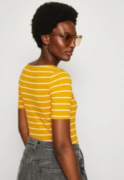 Anna Field T-Shirt Print - Dark Yellow/White -Anna Field Fashion Verkoop 0b293c78d10e462089578b6c7e2736dd