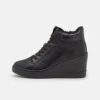 Anna Field Sneakers Hoog - Black