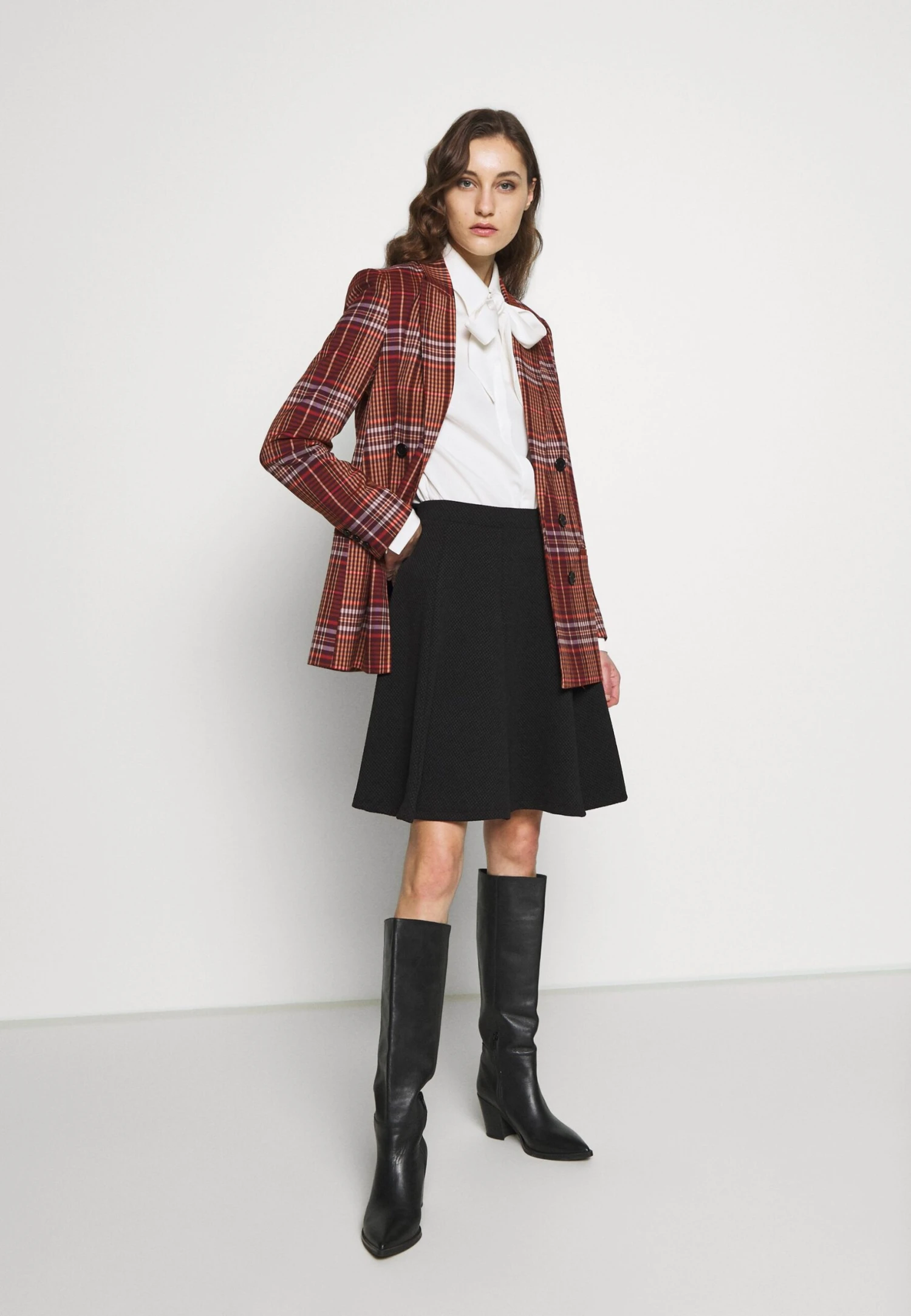 Anna Field Basic Mini A-Line Skirt - Minirok - Black 2 Anna Field Basic Mini A-Line Skirt - Minirok - Black - Afbeelding 2