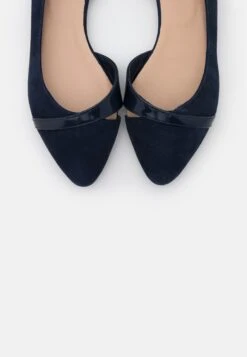 Anna Field Leather- Ballerina'S - Dark Blue -Anna Field Fashion Verkoop 12734b4526ad40daaedd6b2c2c210b33