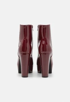 Anna Field Enkellaarsjes Met Hoge Hak - Dark Red -Anna Field Fashion Verkoop 2a5b99900a9343c581fcd9117be722b4
