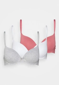 Anna Field Sunlight 3Pack Tshirt Bra - T-Shirt Bh - Pink/Grey/White -Anna Field Fashion Verkoop 2dc08d5a17e5486e994df821bba6549b