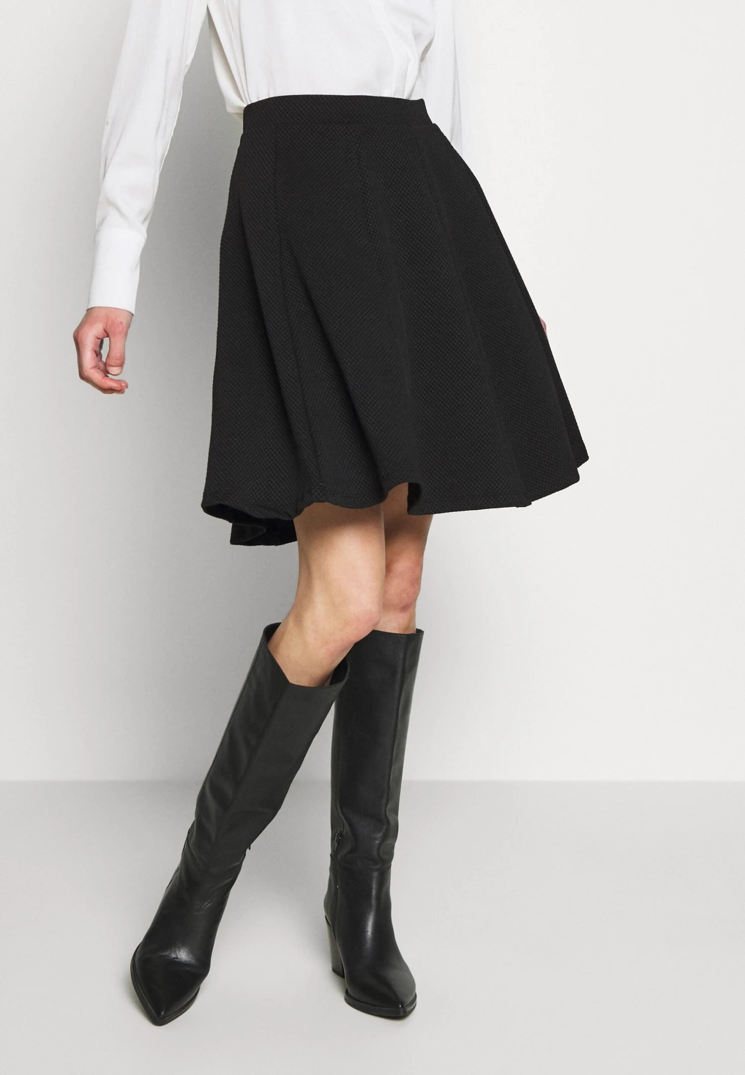 Anna Field Basic Mini A-Line Skirt - Minirok - Black 1 Anna Field Basic Mini A-Line Skirt - Minirok - Black