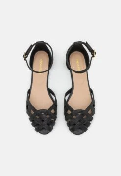 Leather- Peeptoe Ballerina'S - Black -Anna Field Fashion Verkoop 5f76ac29b6fb440788ed789591644416
