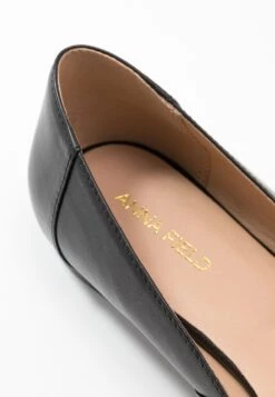 Anna Field Leather Ballerinas - Ballerina'S - Black -Anna Field Fashion Verkoop 6521b327bcf04992b277e651536be804