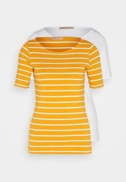 Anna Field T-Shirt Print - Dark Yellow/White -Anna Field Fashion Verkoop 68c751402ad344f6b49518e6d25e3007