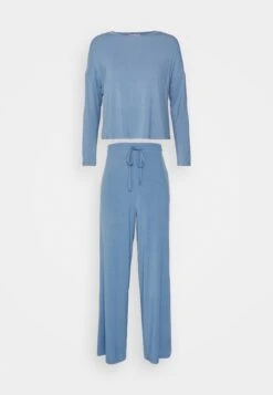 Anna Field Wide Leg - Pyjama - Blue -Anna Field Fashion Verkoop 73662d12d3de4a2d8216175c6b3ae005