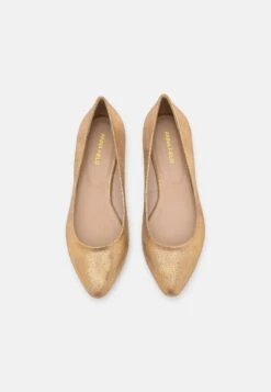 Anna Field Leather - Ballerina'S - Gold -Anna Field Fashion Verkoop 77bef8a948134ad6b086f672d7c111bb