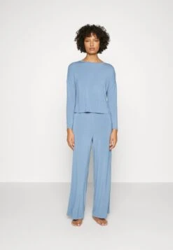 Anna Field Wide Leg - Pyjama - Blue