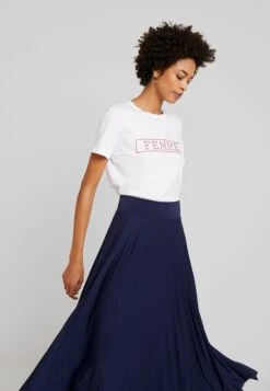 Anna Field Plisse A-Line Midi Skirt - A-Lijn Rok - Maritime Blue -Anna Field Fashion Verkoop 7ab564a26da040e68012a316977b7a10
