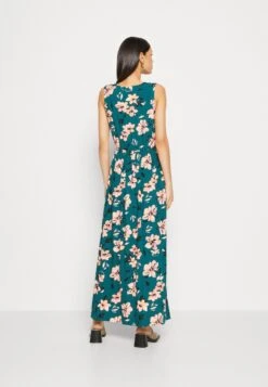 Anna Field Maxi-Jurk - Dark Green/Pink -Anna Field Fashion Verkoop 7b080599932547a6a1682be4c8d1bc9b