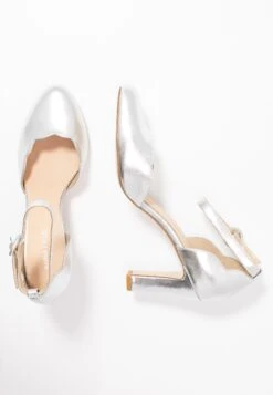 Anna Field Leather Pumps - Hoge Hakken - Silver -Anna Field Fashion Verkoop 8a9d8c9dbe4a4a0b96c492af3461bce0