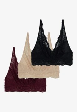 Anna Field 3 Pack - Bustier - Black/Beige/Dark Red 8 Anna Field 3 Pack - Bustier - Black/Beige/Dark Red -Anna Field Fashion Verkoop 938aa42549cf49f2814d4d05d6c7bc9f