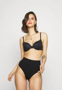 Anna Field 2Pp High Waist Thong - String - Black -Anna Field Fashion Verkoop a445742073d54b29ad603d96bf5cfa73