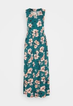 Anna Field Maxi-Jurk - Dark Green/Pink -Anna Field Fashion Verkoop a73ea3f57bac494981bebf50dc4aeb2e