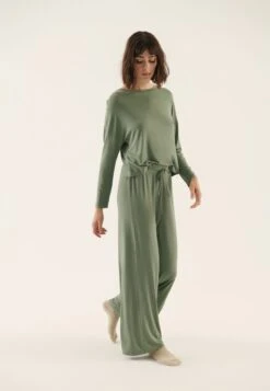 Anna Field Wide Leg - Pyjama - Khaki 9 Anna Field Wide Leg - Pyjama - Khaki -Anna Field Fashion Verkoop b0582ddda7cb423eabcd79a9b5e373dc