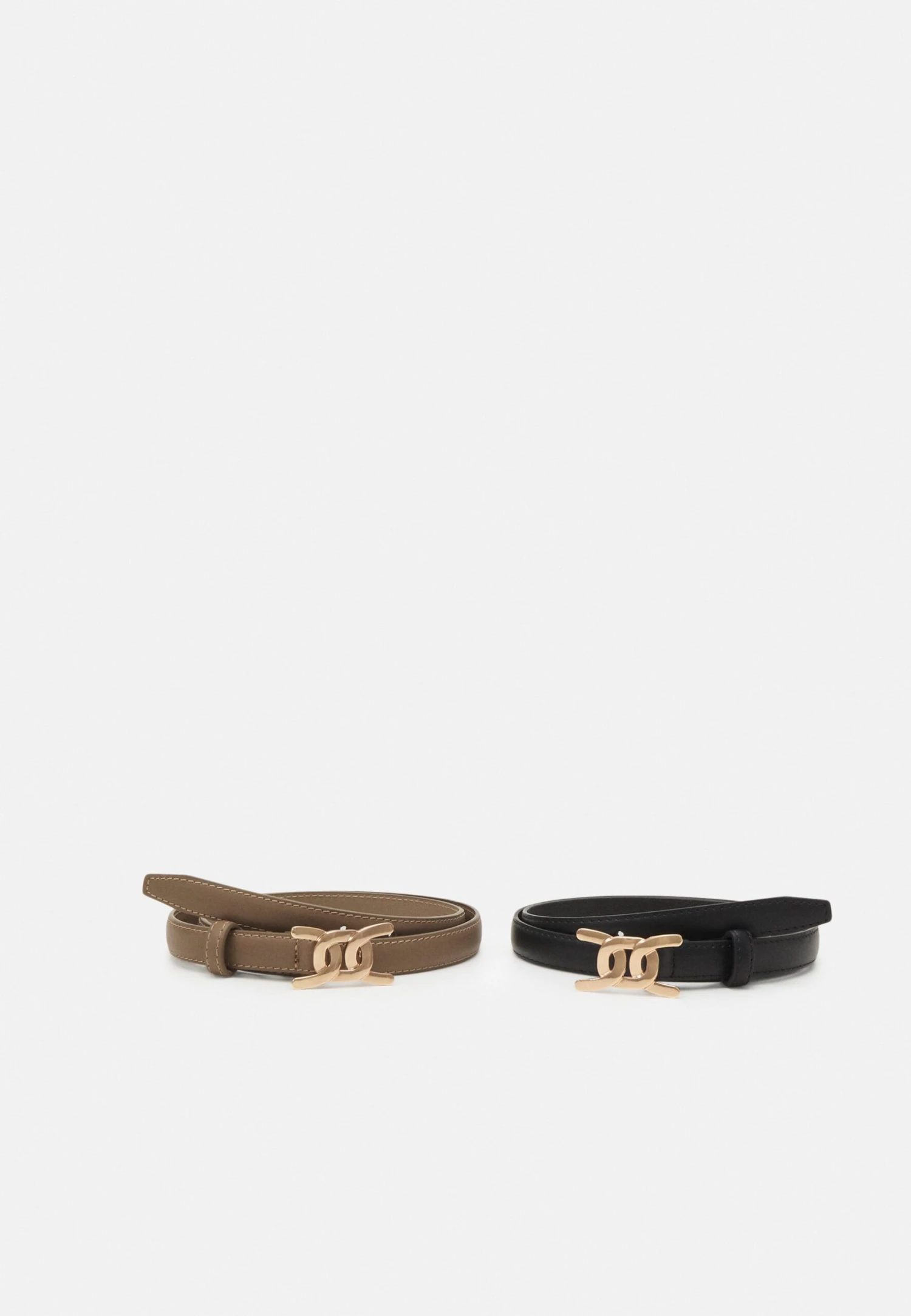 Anna Field 2Pack - Riem - Black/ Taupe 1 Anna Field 2Pack - Riem - Black/ Taupe