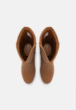 Anna Field Winter Boot - Enkellaarsjes Met Sleehak - Cognac -Anna Field Fashion Verkoop cffb9f97d1de47db94e1ac2c257045ff