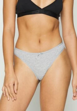 Anna Field Georgina 7Pp Thong Cotton - String - Black/Grey -Anna Field Fashion Verkoop e16abc47a87c45c3a176c2f7fb122131