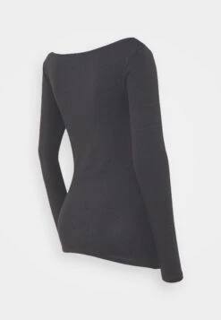 2 Pack - Longsleeve - Dark Grey/White -Anna Field Fashion Verkoop f77f7f72a53c43e38eef7ab83ca0d433